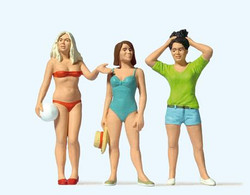 Preiser 44910 Girls in the Garden (3) Figure Set G Gauge