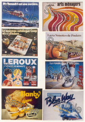 Tiny Signs OO132 French Travel Posters Pack 2 OO Gauge
