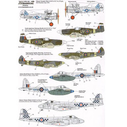 Xtradecal 72124 History of RAF 19 Squadron 1935-91 1:72 Model Kit Decal Set