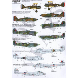 Xtradecal 72149 RAF No 1 Squadron 100 Years 1:72 Model Kit Decal Set