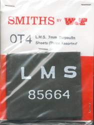 W&T / Smiths OT4 LMS 1923/47 Tarpaulins O Gauge