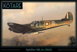 Kotare 32001 Suprmarine Spitfire Mk.Ia (Mid) 1:32 Plastic Model Kit