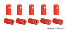 Viessmann 6880 Sockets Red (10)