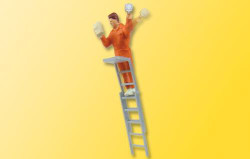 Viessmann 1517 eMotion Poster Sticker on Ladder HO