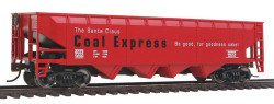 Walthers Trainline 931-1439 Offset Hopper Santa Claus Coal Express HO