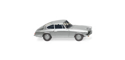Wiking 018702 BMW 1600 GT Coupe Metallic Silver HO