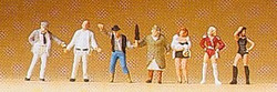 Preiser 79106 Dangerous Way Home (7) Figure Set N Gauge