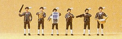 Preiser 79120 Bavarian Musicians (6) Figure Set N Gauge