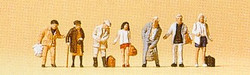 Preiser 79126 Passengers Standing (7) Figure Set N Gauge