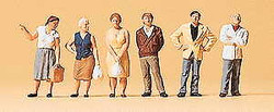Preiser 79158 Passers By (6) Figure Set N Gauge