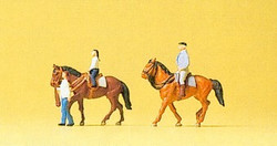 Preiser 79184 Horse Riders (2) Figure Set N Gauge