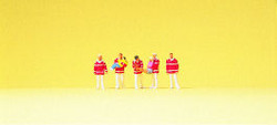 Preiser 79196 Paramedics (5) Figure Set N Gauge