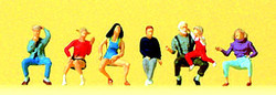 Preiser 79212 Grandfather with Grandchildren (6) Figure Set N Gauge