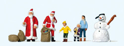 Preiser 79226 Christmas (5) Figure Set N Gauge