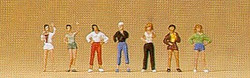 Preiser 79075 Teenage Girls (7) Figure Set N Gauge