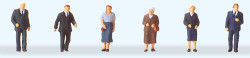 Preiser 79220 Churchgoers (6) Figure Set N Gauge