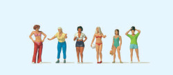 Preiser 79230 At the Campsite (6) Figure Set N Gauge