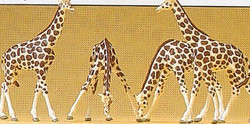 Preiser 79715 Circus Giraffes (4) Figure Set N Gauge