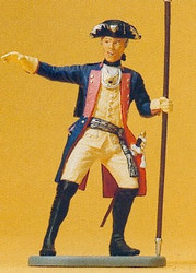 Preiser 54133 Prussian (1756) 7 Officer Figure 1:24