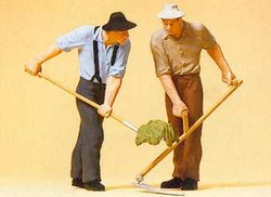 Preiser 63053 Farmers (2) Figure Set Gauge 1
