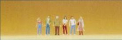 Preiser 80900 Passers By (6) Figure Set 1:200