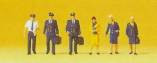 Preiser 80912 Civil Airline Personnel (6) Figure Set 1:200