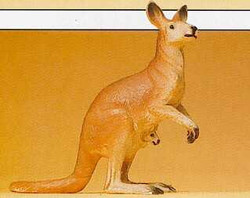 Preiser 47537 Kangaroo Figure 1:25