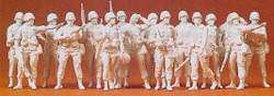 Preiser 72500 US Army Modern Infantry (16) Kit