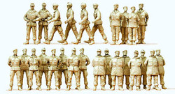 Preiser 72535 German Army At the Barrack Yard (26) Kit