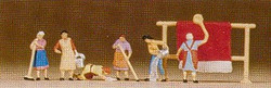 Preiser 79051 Housewives (6) Figure Set N Gauge