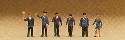 Preiser 79011 Railway Personnel (6) Figure Set N Gauge