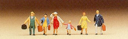Preiser 79025 Family Krause on Journey (6) Figure Set N Gauge
