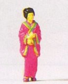 Preiser 29052 Japanese Woman Figure HO