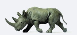 Preiser 29522 African Rhinoceros (Head Down) Figure HO