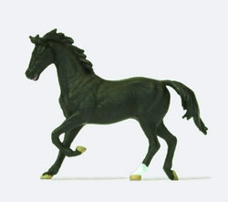 Preiser 29525 Black Horse Figure HO