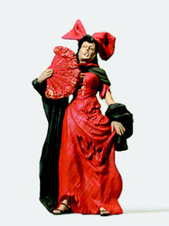 Preiser 29075 Female Vampire Figure HO