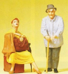 Preiser 45130 Travelling Women (2) Figure Set G Gauge
