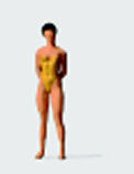 Preiser 28077 Female Bather Standing Figure HO