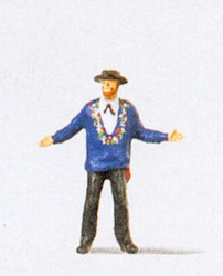 Preiser 29019 Man in Swiss (Canton) National Costume Figure HO