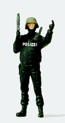 Preiser 28088 SWAT Office Figure HO