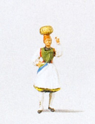Preiser 29024 Woman in German (Urach) National Costume Figure HO