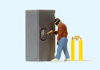 Preiser 29104 Safecracker Figure HO