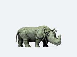 Preiser 29502 Indian Rhinoceros (Head Down) Figure HO