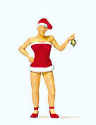 Preiser 29088 Christmas Girl with Bell Figure HO
