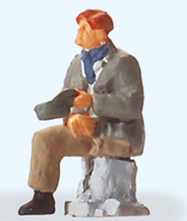 Preiser 29096 Sitting Disabled Person Figure HO
