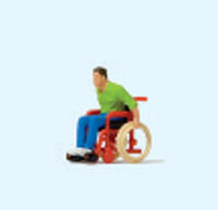 Preiser 28164 Man in Wheelchair Figure HO