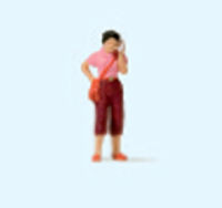 Preiser 28166 Woman with Mobile Phone Figure HO