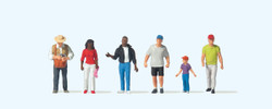 Preiser 10793 Passers By (6) Exclusive Figure Set HO