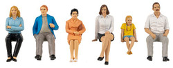 Pola 331508 Seated People (6) Figure Set G Gauge