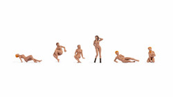 Noch 15949  Nude Models (6) Figure Set HO